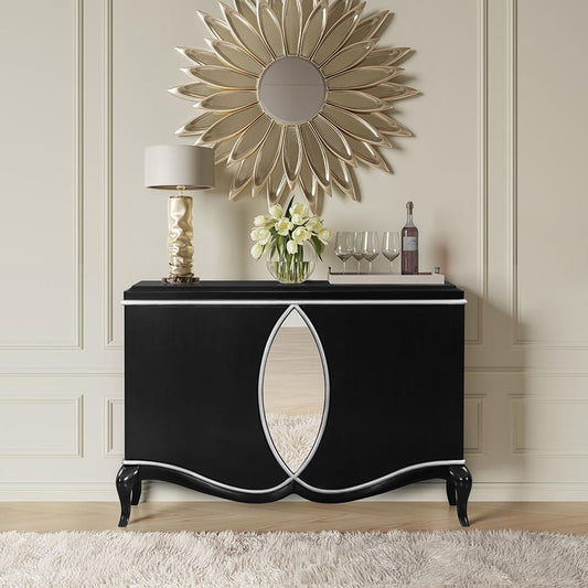 ACME Furniture - Ashor Console Cabinet - Black Finish - AC02599 veiw 1