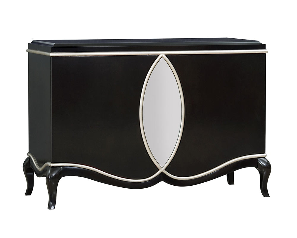 ACME Furniture - Ashor Console Cabinet - Black Finish - AC02599 veiw 2