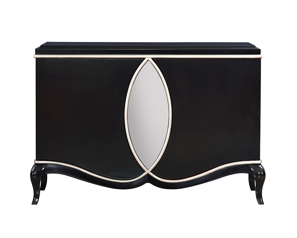 ACME Furniture - Ashor Console Cabinet - Black Finish - AC02599 veiw 3