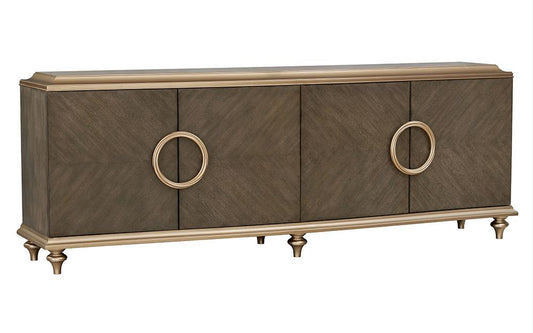 ACME Furniture - Ashtin Console Cabinet - Brown Finish - AC02598 veiw 2