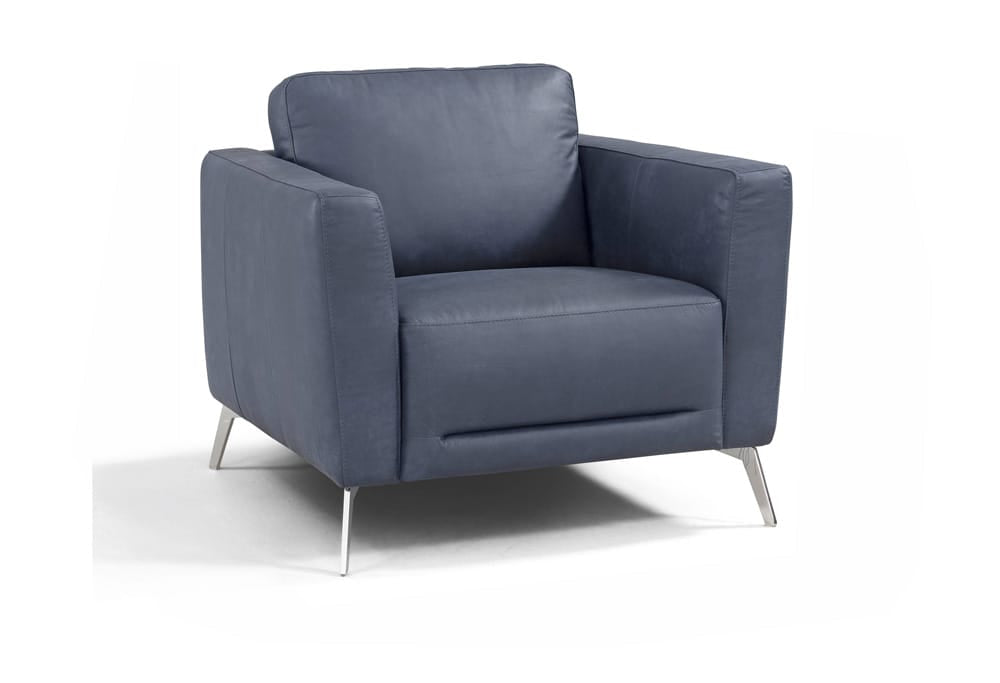 ACME Furniture - Astonic - Chair - Blue Top Grain Leather - LV00214 view 1