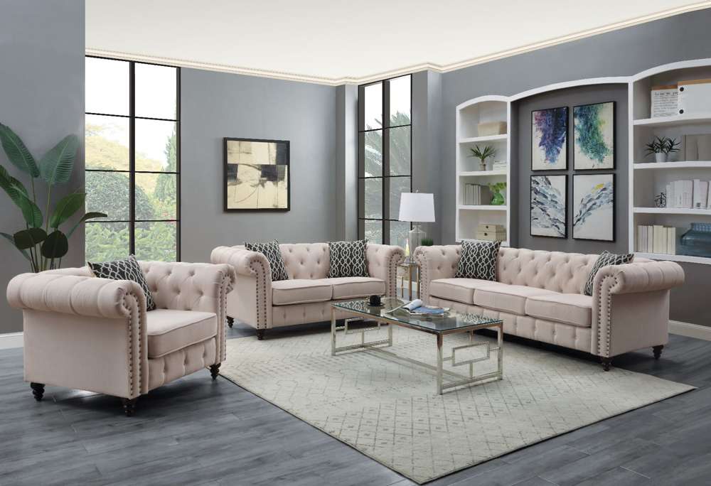 ACME Furniture - Aurelia Chair (w/1 Pillow) - 52422 veiw 3