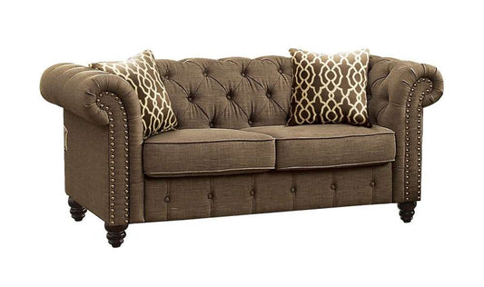 ACME Furniture - Aurelia Loveseat (w/2 Pillows) - 52426 veiw 1
