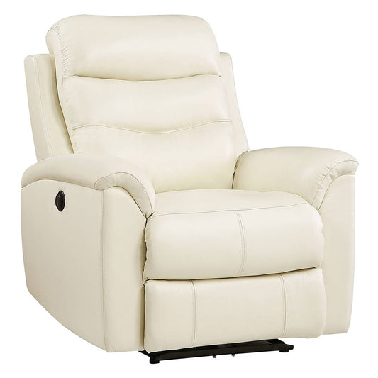 ACME Furniture - Ava - Power Motion Recliner - Beige Top Grain Leather Match - 59692 view 1
