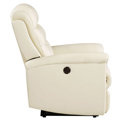 ACME Furniture - Ava - Power Motion Recliner - Beige Top Grain Leather Match - 59692 view 3
