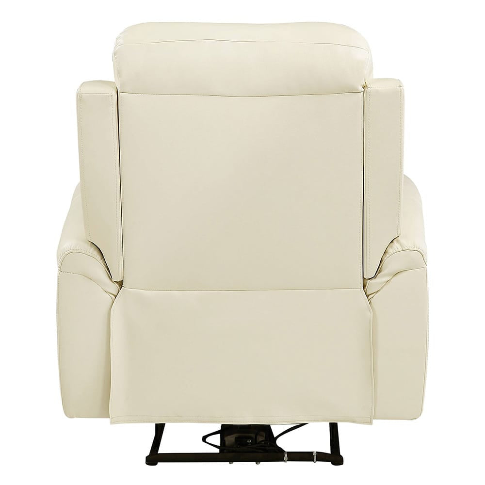 ACME Furniture - Ava - Power Motion Recliner - Beige Top Grain Leather Match - 59692 view 4