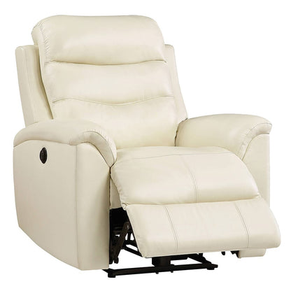 ACME Furniture - Ava - Power Motion Recliner - Beige Top Grain Leather Match - 59692 view 5
