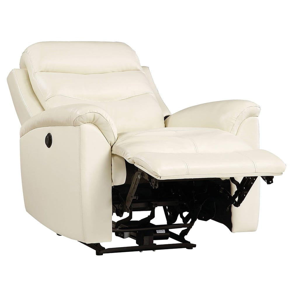 ACME Furniture - Ava - Power Motion Recliner - Beige Top Grain Leather Match - 59692 view 6