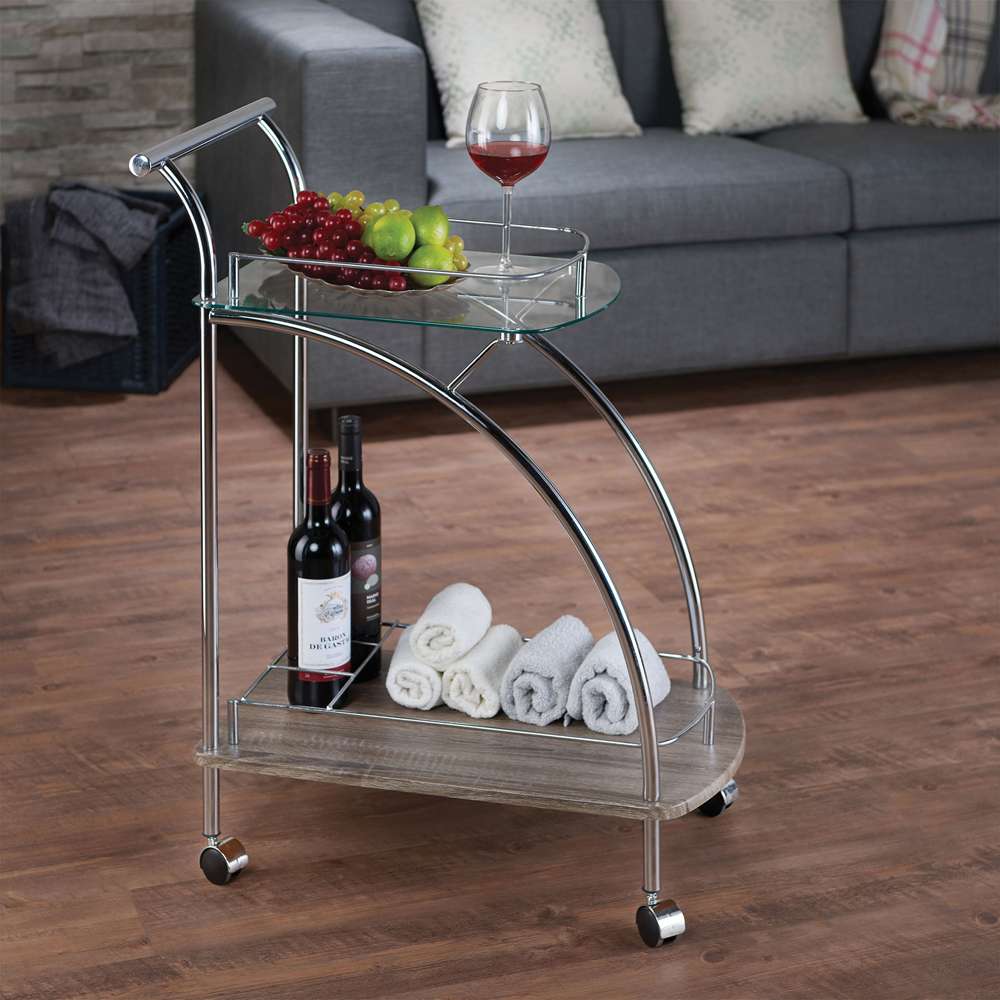 ACME Furniture - Badin Serving Cart - 98272 veiw 1