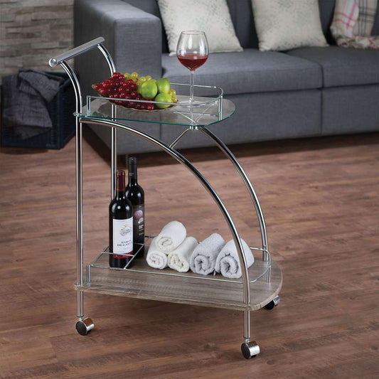 ACME Furniture - Badin Serving Cart - 98272 veiw 1
