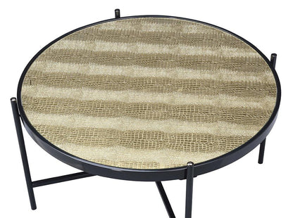ACME Furniture - Bage II Coffee Table - Black & Glass - 84640 veiw 3