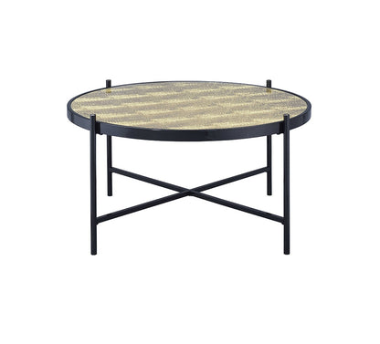 ACME Furniture - Bage II Coffee Table - Black & Glass - 84640 veiw 5