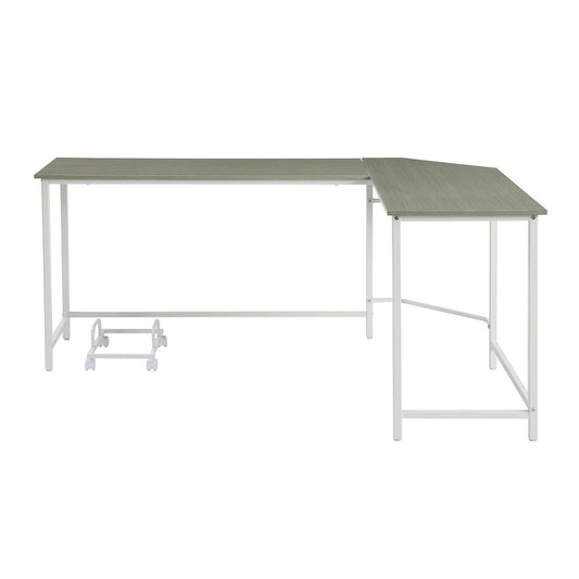 ACME Furniture - Bambina Computer Desk - Gray & White - OF00043 view 2