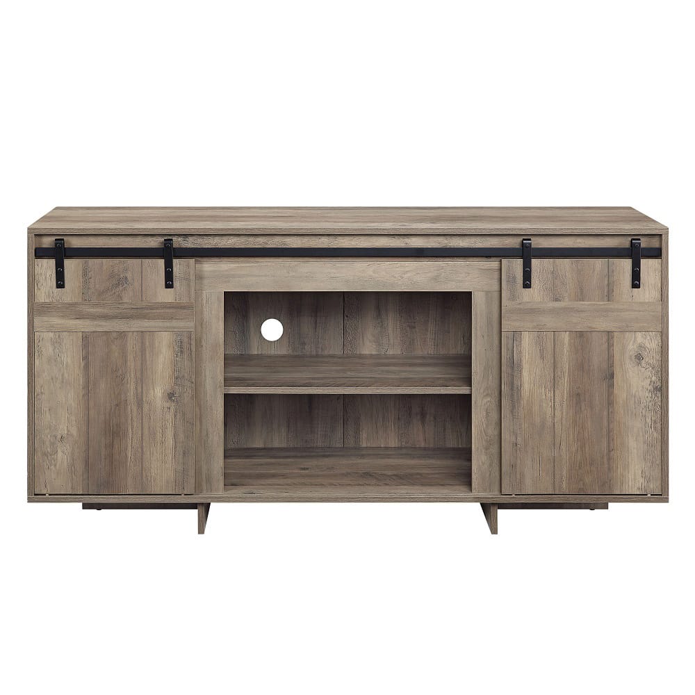 ACME Furniture - Bellarosa - TV Stand - Gray Washed - LV01440 view 2