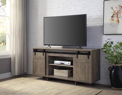 ACME Furniture - Bellarosa TV Stand (Same LV01440) - Gray Washed - 91608 veiw 1