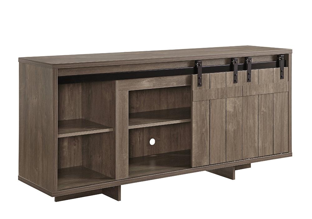 ACME Furniture - Bellarosa TV Stand (Same LV01440) - Gray Washed - 91608 veiw 4