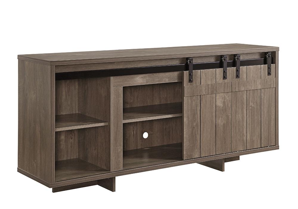 ACME Furniture - Bellarosa TV Stand (Same LV01440) - Gray Washed - 91608 veiw 9