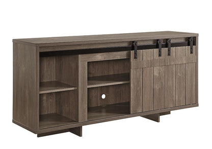 ACME Furniture - Bellarosa TV Stand (Same LV01440) - Gray Washed - 91608 veiw 9