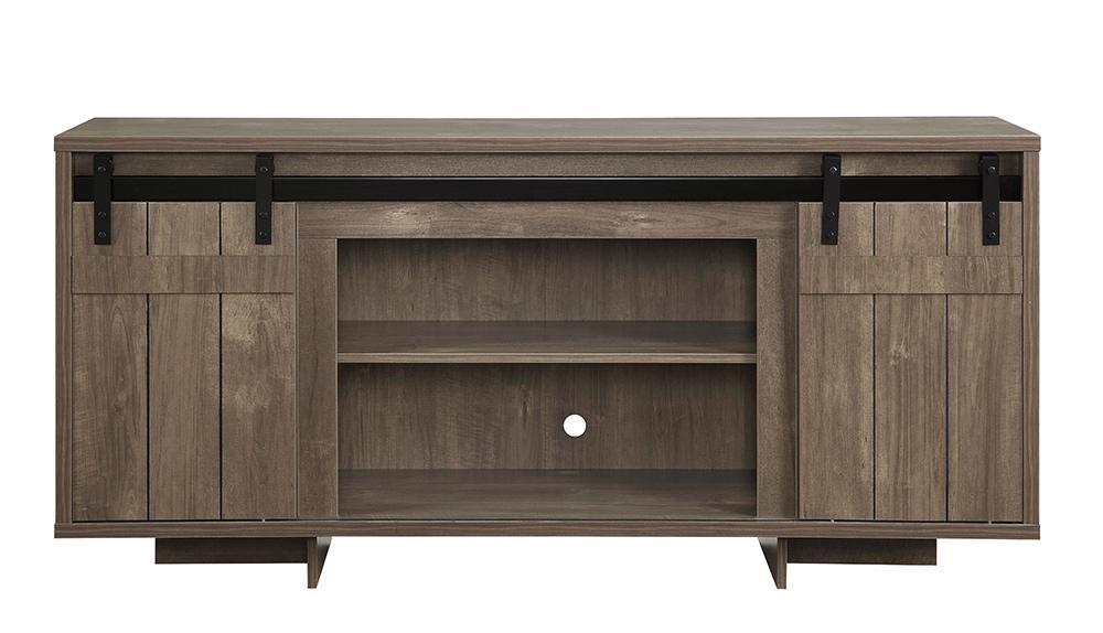 ACME Furniture - Bellarosa TV Stand (Same LV01440) - Gray Washed - 91608 veiw 11