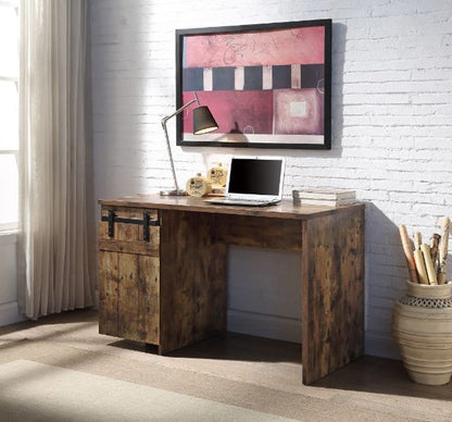 ACME Furniture - Bellarose - Writing Desk - Rustic Oak Finish - 92705 view 4