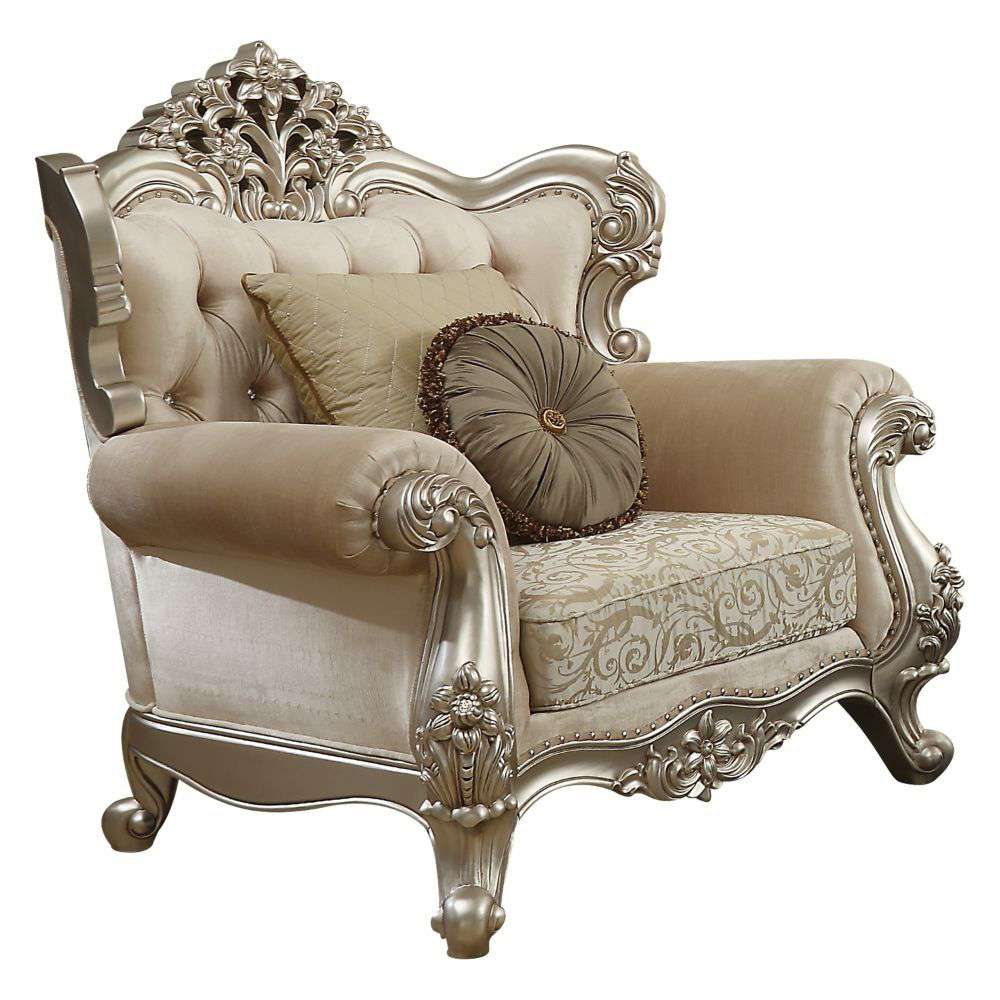 ACME Furniture - Bently Chair (w/2 Pillows) - 50662 veiw 1