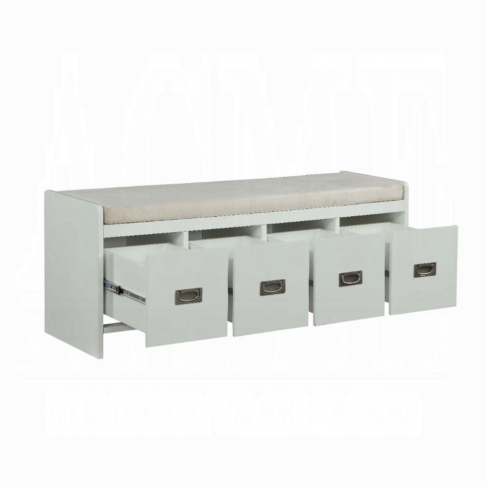ACME Furniture - Berci Bench w/Storage - 96775 view 3