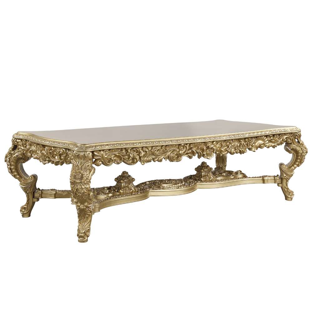 ACME Furniture - Bernadette Dining Table - Gold - DN01470 view 1