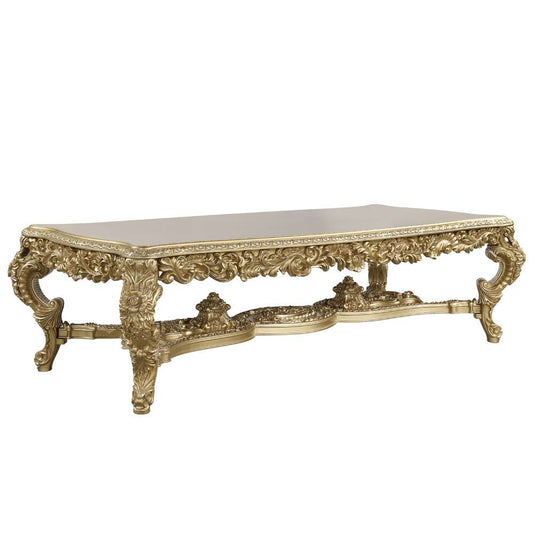 ACME Furniture - Bernadette Dining Table - Gold - DN01470 view 1