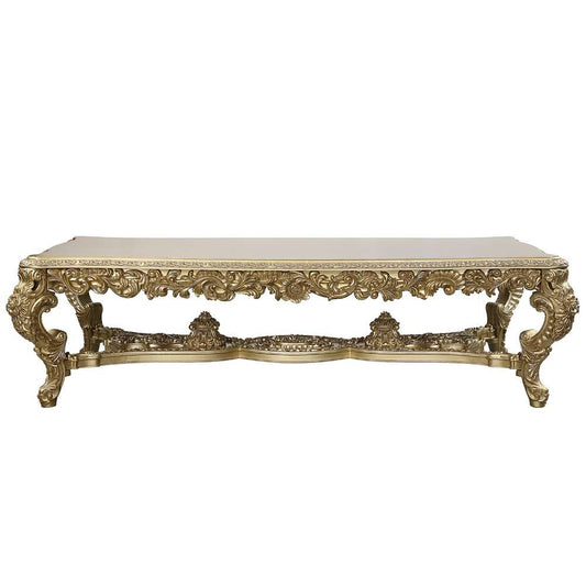 ACME Furniture - Bernadette Dining Table - Gold - DN01470 view 2