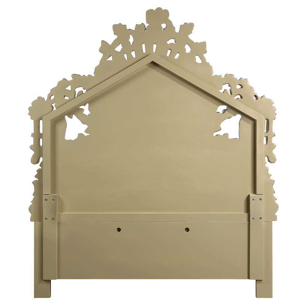 ACME Furniture - Bernadette Eastern King Bed - White & Gold - BD01474EK view 4