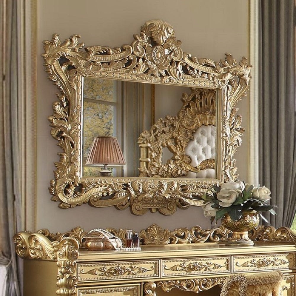 ACME Furniture - Bernadette Mirror - Gold - BD01476 view 3