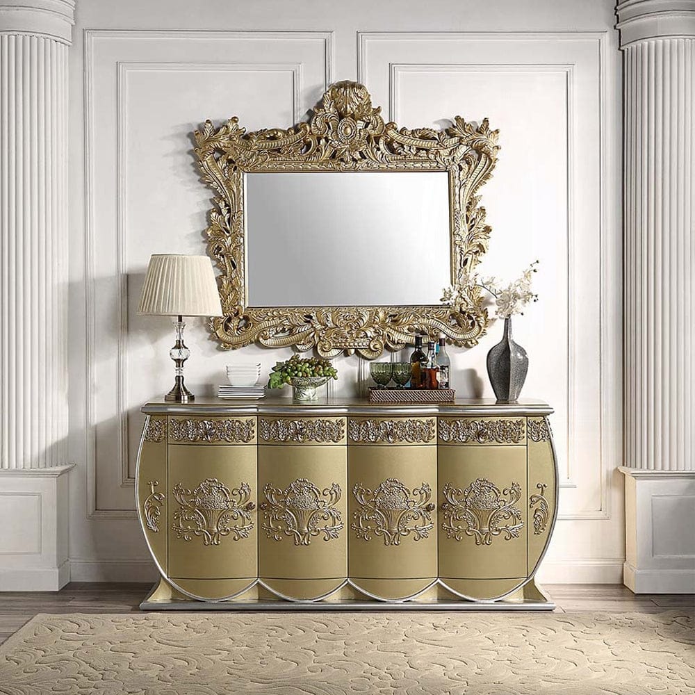 ACME Furniture - Bernadette Mirror - Gold - BD01476 view 4