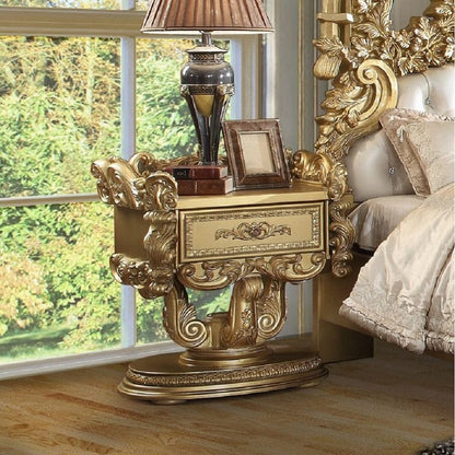ACME Furniture - Bernadette Nightstand - Gold - BD01475 view 6