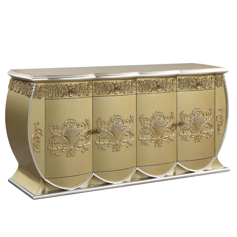 ACME Furniture - Bernadette Server - Gold - DN01473 veiw 1