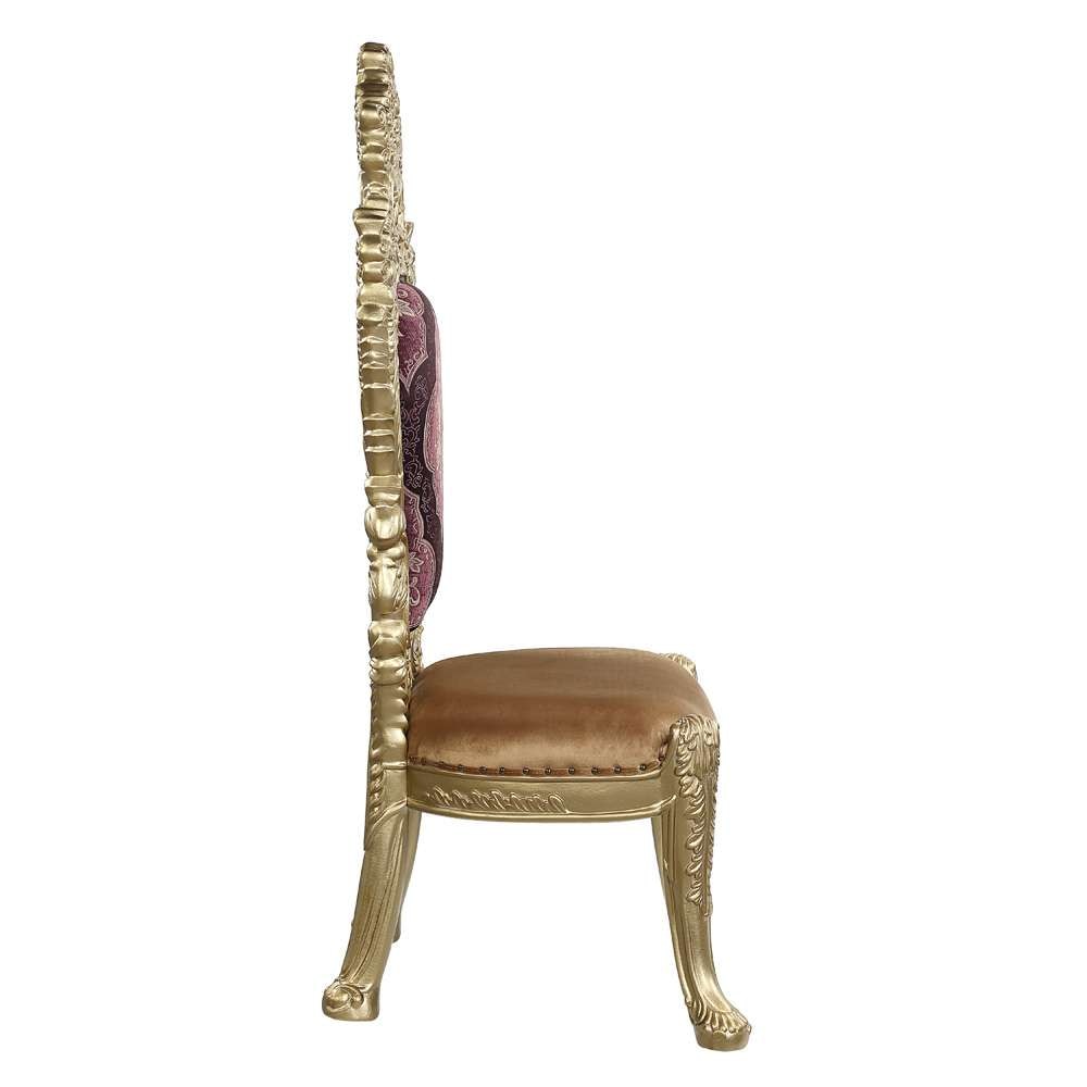 ACME Furniture - Bernadette Side Chair (Set of 2) - Gold - DN01471 veiw 3