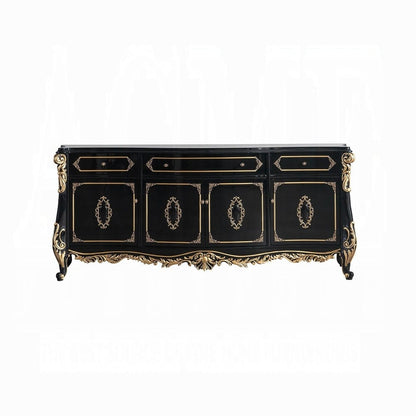 ACME Furniture - Betria Console Table - Gold & Black - AC01892_CLOSEOUT veiw 8