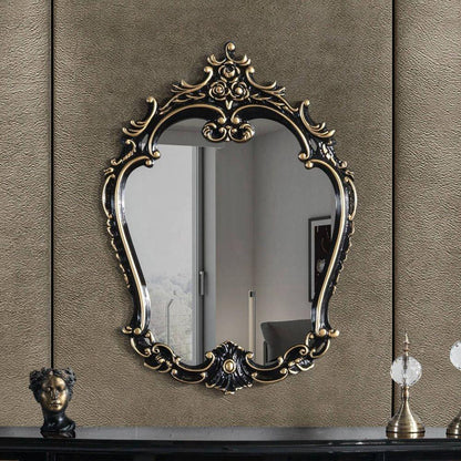 ACME Furniture - Betria Mirror - Gold & Black Finish - AC01893 veiw 3