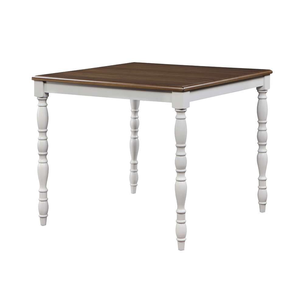 ACME Furniture - Bettina 5 PC Pack Counter Height Set - Gray & Weathered Oak - DN01439 veiw 2