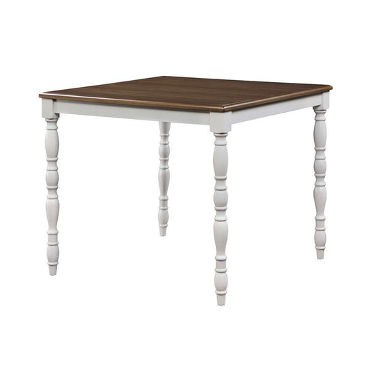 ACME Furniture - Bettina 5 PC Pack Counter Height Set - Gray & Weathered Oak - DN01439 veiw 2
