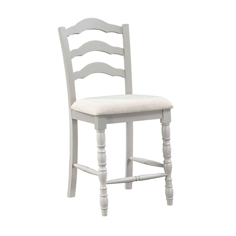 ACME Furniture - Bettina 5 PC Pack Counter Height Set - Gray & Weathered Oak - DN01439 veiw 5