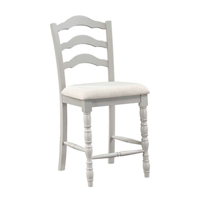 ACME Furniture - Bettina 5 PC Pack Counter Height Set - Gray & Weathered Oak - DN01439 veiw 5