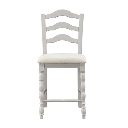 ACME Furniture - Bettina 5 PC Pack Counter Height Set - Gray & Weathered Oak - DN01439 veiw 6