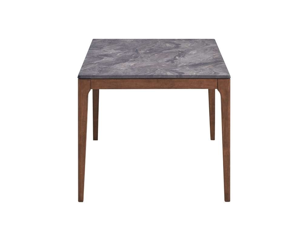 ACME Furniture - Bevis Dining Table - Stone & Walnut - DN02312 view 3