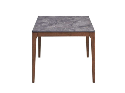 ACME Furniture - Bevis Dining Table - Stone & Walnut - DN02312 view 3