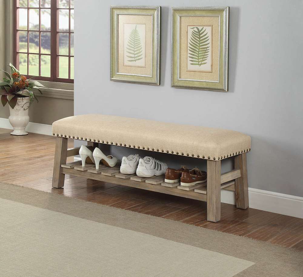 ACME Furniture - Bigot Bench w/Storage - 96773 veiw 1