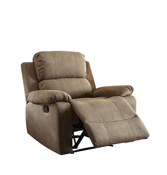 ACME Furniture - Bina Motion Recliner - Taupe Polished Microfiber - 59527 veiw 1