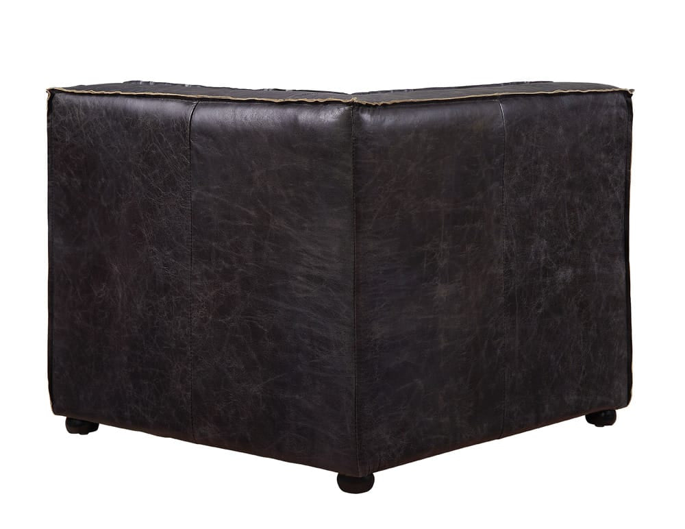 ACME Furniture - Birdie - Modular - Wedge - Antique Slate Top Grain Leather - 56587 view 3