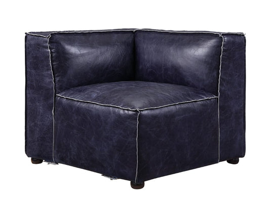 ACME Furniture - Birdie - Modular - Wedge - Vintage Blue Top Grain Leather - 56597 view 1