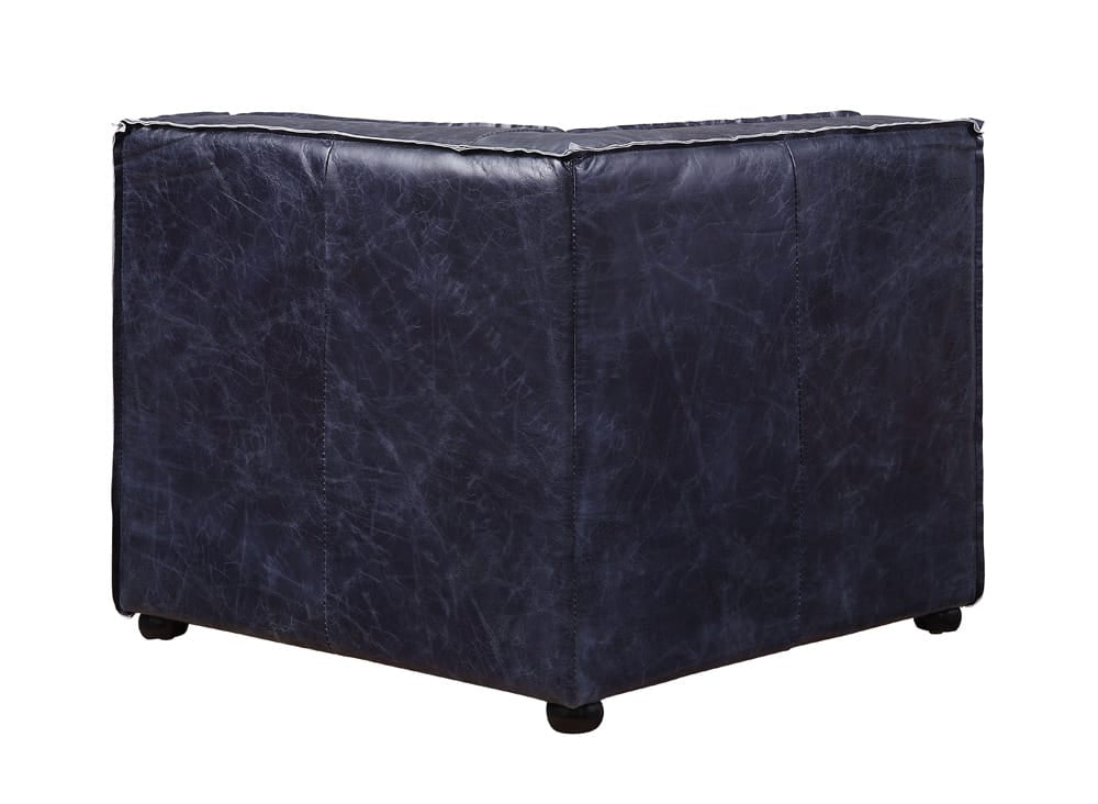 ACME Furniture - Birdie - Modular - Wedge - Vintage Blue Top Grain Leather - 56597 view 3