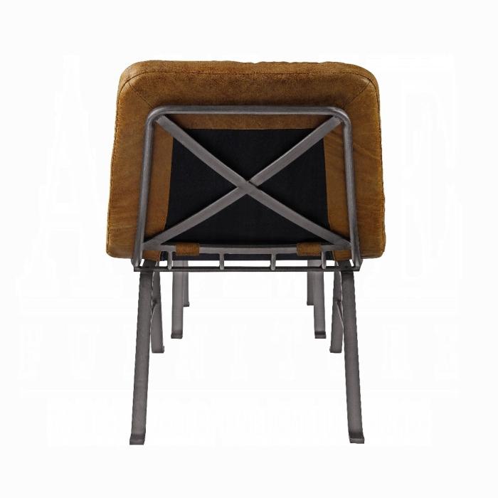 ACME Furniture - Bison Accent Chair - Toffee Top Grain Leather - 59650 veiw 4